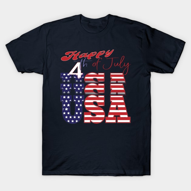 July 4th T-Shirt by TeeText